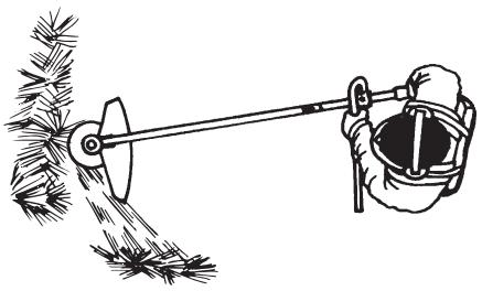 HUSQVARNA J-HANDLE KIT 125 L - Græsrydning med græsklinge - 3