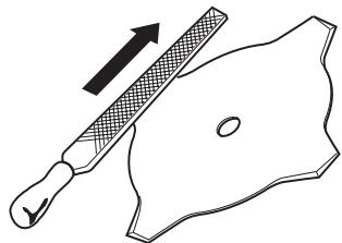 HUSQVARNA J-HANDLE KIT 125 L - Ruohoveitsen ja ruohoterän viilaus - 2