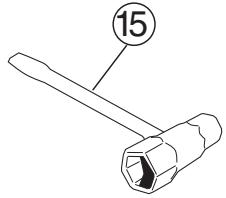 HUSQVARNA J-HANDLE KIT 125 L - J-handtag - 7