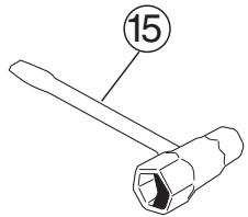HUSQVARNA J-HANDLE KIT 125 L - J-kahva - 7