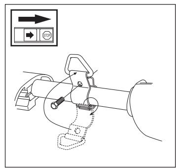 HUSQVARNA J-HANDLE SET 123 L - Fitting the suspension ring - 1
