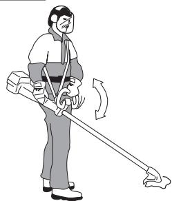 HUSQVARNA J-HANDLE SET 123 L - Réglage du harnais - 2