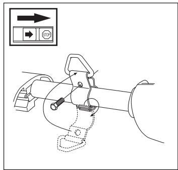 HUSQVARNA J-HANDLE SET 223 L - Fitting the suspension ring - 1