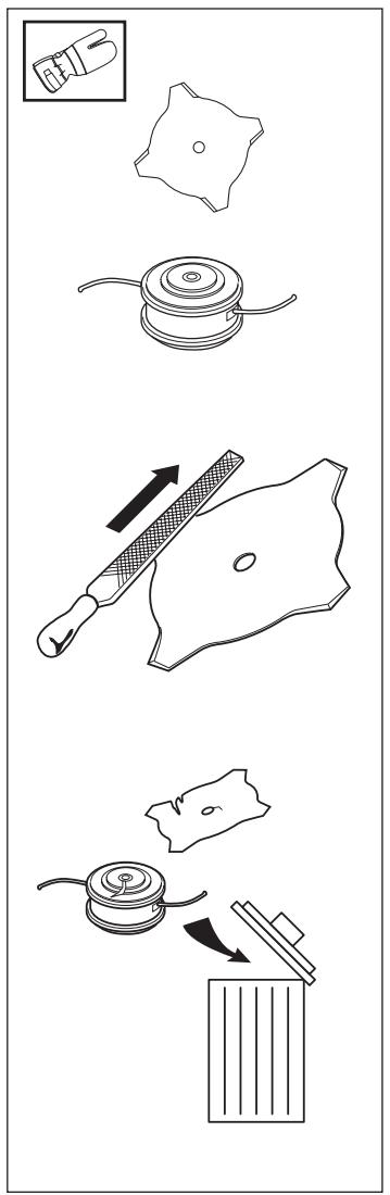 HUSQVARNA J-HANDLE SET 223 L - Cutting equipment - 1