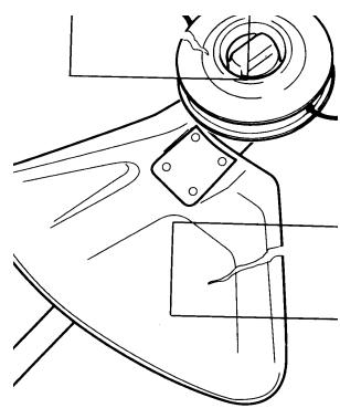 HUSQVARNA J-HANDLE SET 223 L - Montaje de la proteccion combinada, la hoja de hierba y la cachilla de hierba - 9