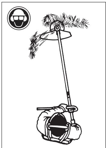 HUSQVARNA J-HANDLE SET 223 L - Débroussaillage avec une lame à herbe - 1