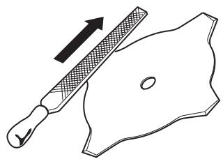 HUSQVARNA J-HANDLE SET 223 L - Affutage des couteaux et lames à herbe - 2