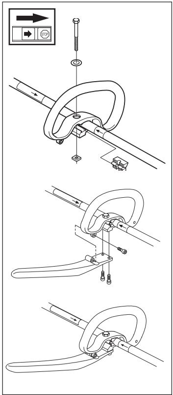 HUSQVARNA J-HANDLE SET 223 L - ATENCIón - 1