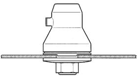 HUSQVARNA J-HANDLE SET 223 L - Montage de la lame et de la tête de coupe - 1