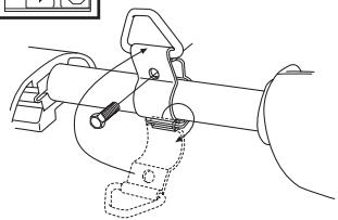 HUSQVARNA J-HANDLE SET 223 L - Montage de l'élément de suspension - 2