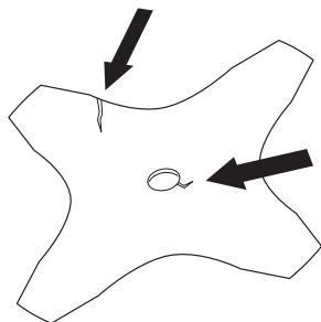 HUSQVARNA J-HANDLE SET 223 L - Montaje de la proteccion combinada, la hoja de hierba y la cachilla de hierba - 5