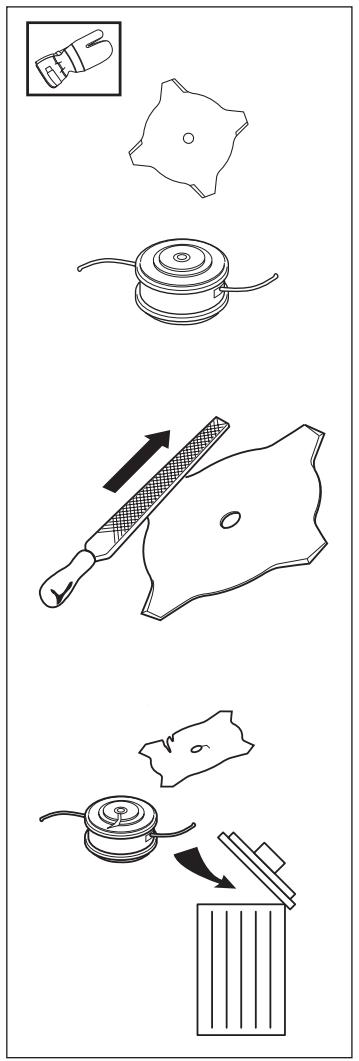 HUSQVARNA J-HANDLE SET 223 L - Equipo de corte - 1