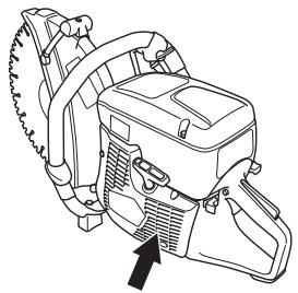 HUSQVARNA K 760 RESCUE - Prise d'air de refroidissement - 1