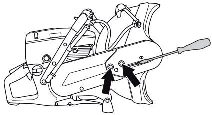 HUSQVARNA K 760 RESCUE - Remplacement de la courroie d'entraînement - 2