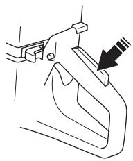 HUSQVARNA K 760 RESCUE - Vérification du blocage de la commande d'accélération - 2
