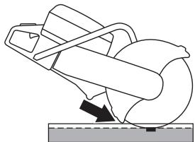 HUSQVARNA K 760 RESCUE - Protection du disque découvert - 1