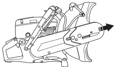 HUSQVARNA K 760 RESCUE - Remplacement de la courroie d'entraînement - 3