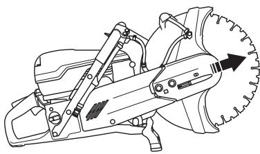 HUSQVARNA K 970 RESCUE - Remplacement de la courroie d'entraînement - 3