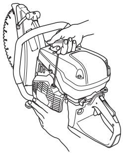 HUSQVARNA K 970 RESCUE - Montage du lanceur - 1