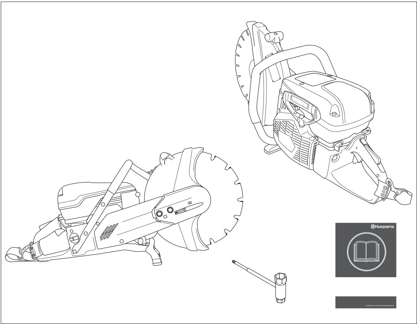 HUSQVARNA K 970 RESCUE - Quels sont les composants de la découverte - K 970 ? - 1