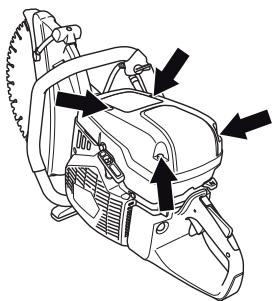 HUSQVARNA K 970 RESCUE - Filtre à air - 1