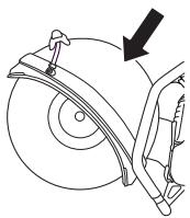 HUSQVARNA K1250 RAIL - Protection du disque découpeur - 3