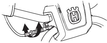 HUSQVARNA LC53 E - Adjusting the clutch wire - 1