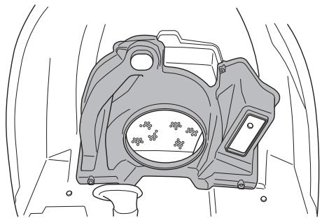 HUSQVARNA PF 21 - Vérification de la prise d'air de refroidissement du moteur - 3
