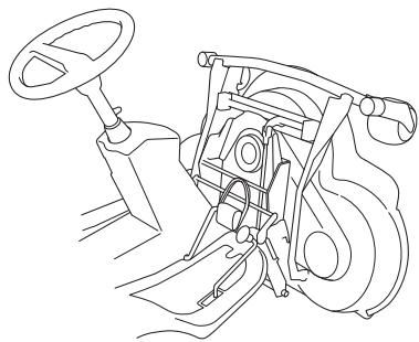 HUSQVARNA PF 21 - Remplacement de la courroie avant - 1