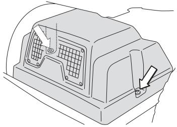HUSQVARNA PF 21 - Vérification de la prise d'air de la transmission - 1