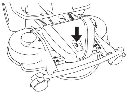 HUSQVARNA PF 21 - Mise en position d'entretien - 2