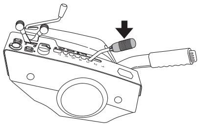 HUSQVARNA PF 21 - Levier de réglage de la hauteur de coupe - 1