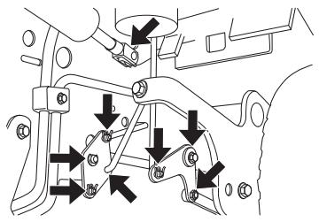 HUSQVARNA PF 21 - Chainons et joints du réglage de coupe - 1