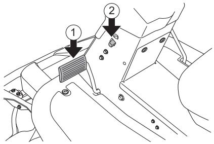 HUSQVARNA PF 21 - Frein de stationnement - 1
