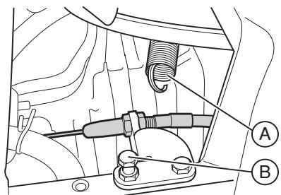 HUSQVARNA PF 21 - Réglage du frein de stationnement PR 17, PF 21 - 1