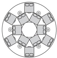 HUSQVARNA PG 280 - Diamants à liant métallique - 1