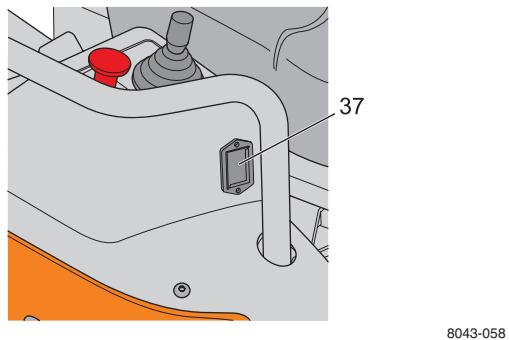 HUSQVARNA PT 26D - 40-52. Voyants indicateurs - 1