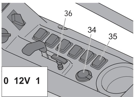 HUSQVARNA PT 26D - Verrouillage pour le frein de stationnement - 2
