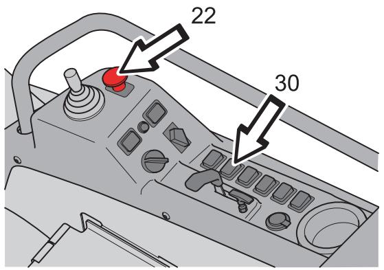 HUSQVARNA PT 26D - Conduite de la machine - 5
