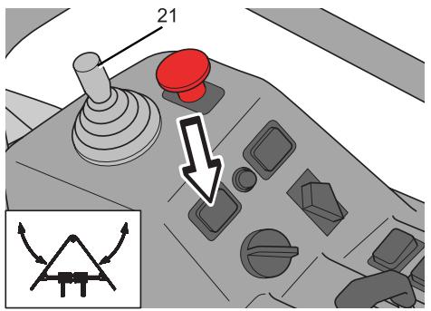 HUSQVARNA PT 26D - Interrupteur pour fonction hydraulique supplémentaire (option kit hydraulique) - 2