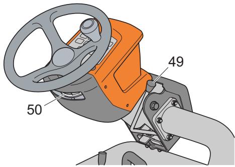 HUSQVARNA PT 26D - Volant et console du volant - 2