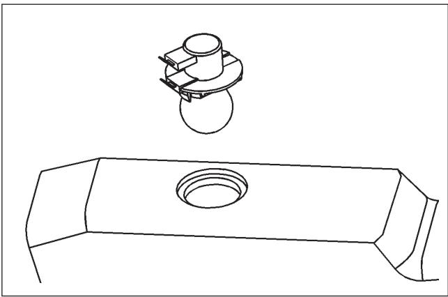 HUSQVARNA RBH 180 - ECHANGE DES AMPOULES (FIG. 25 ET 26) - 1