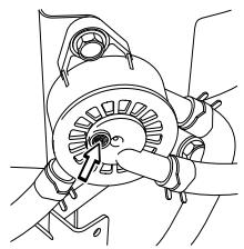 HUSQVARNA RIDER 16 C - Contrôle du filtre à air de la pompe d'alimentation - 1