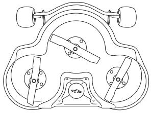 HUSQVARNA RIDER 16 C - Contrôle des couteaux - 1