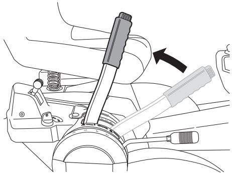 HUSQVARNA RIDER 16 C - Arrêt du moteur - 1