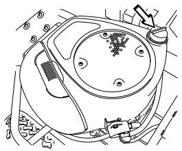 HUSQVARNA RIDER 16 C - Contrôle du niveau d'huile du moteur - 1