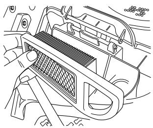 HUSQVARNA RIDER 16 C - Changement du filtre à air - 2