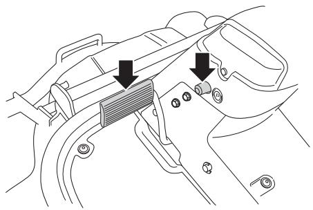 HUSQVARNA RIDER 16 C - Frein de stationnement - 1