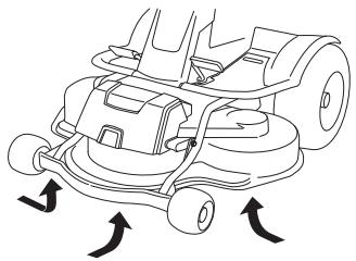 HUSQVARNA RIDER 16 C - Contrôle des couteaux - 2