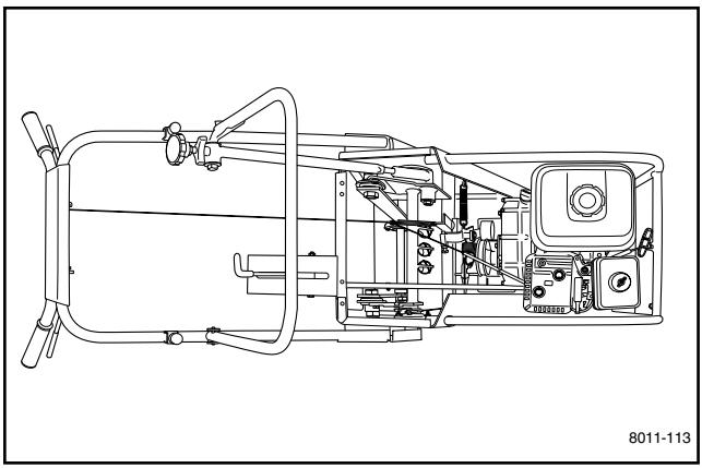 HUSQVARNA SC18 - Contrôle du câble d'accélération - 1
